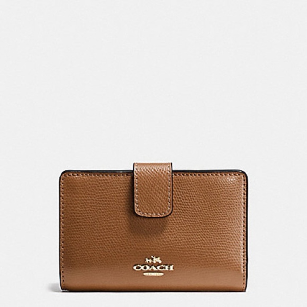 COACH medium corner zip wallet F54010